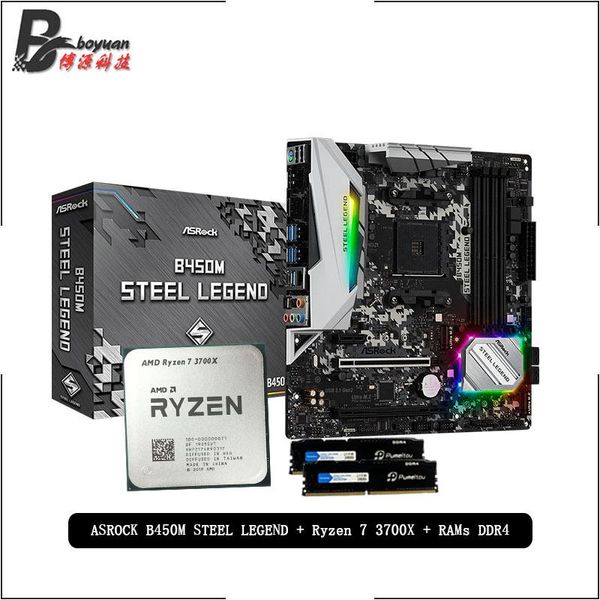 rams amd ryzen 7 3700x r7 cpu + asrock b450m steel legend motherboard+pumeitou ddr4 2666mhz suit socket am4 without cooler
rams amd ryzen 7 3700x r7 cpu + asrock b450m steel legend motherboard+pumeitou ddr4 2666mhz suit socket am4 without cooler