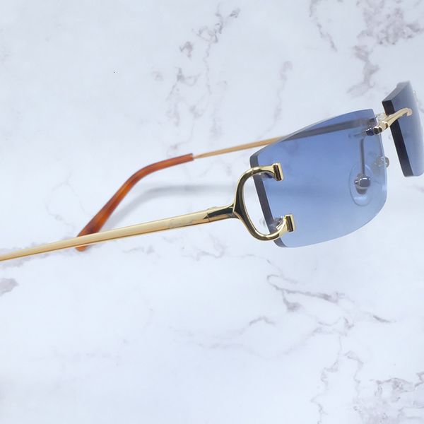 2021 new small sunglasses men rimless metal big wire c sun glasses summer shades eyewear women accessories luxury sunglass 1coq, White;black
2021 new small sunglasses men rimless metal big wire c sun glasses summer shades eyewear women accessories luxury sunglass 1coq, White;black