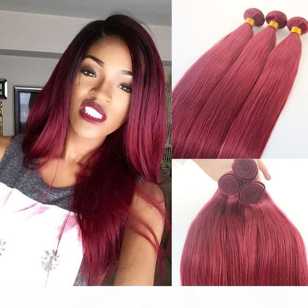 human hair extensions burgundy red human hair weave brazilian straight virgin hair 100gram piece quality, Black
human hair extensions burgundy red human hair weave brazilian straight virgin hair 100gram piece quality, Black