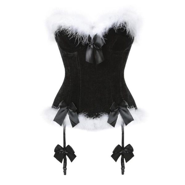 bustiers & corsets black bustier corset women bodyshaper faux fur slimming underwear steampunk victorian showgirl clothes, Black;white
bustiers & corsets black bustier corset women bodyshaper faux fur slimming underwear steampunk victorian showgirl clothes, Black;white