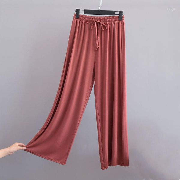 wide leg pants for women casual elastic high waist modal new fashion loose solid long pants bell-bottoms pant trousers femme1, Black;white
wide leg pants for women casual elastic high waist modal new fashion loose solid long pants bell-bottoms pant trousers femme1, Black;white