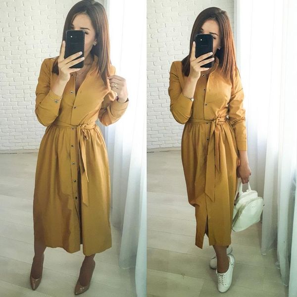 women casual sashes a line party dress ladies long sleeve stand collar elegant office work dress 2021 new fashion women winter, Black;gray
women casual sashes a line party dress ladies long sleeve stand collar elegant office work dress 2021 new fashion women winter, Black;gray