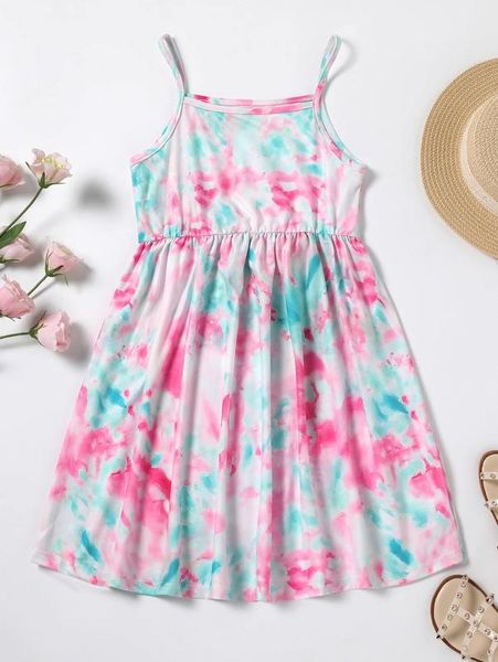 girls tie dye cami dress she, Red;yellow
girls tie dye cami dress she, Red;yellow