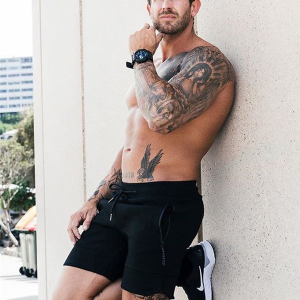 muscle fitness new men's running training brothers sports leisure summer shorts, White;black
muscle fitness new men's running training brothers sports leisure summer shorts, White;black