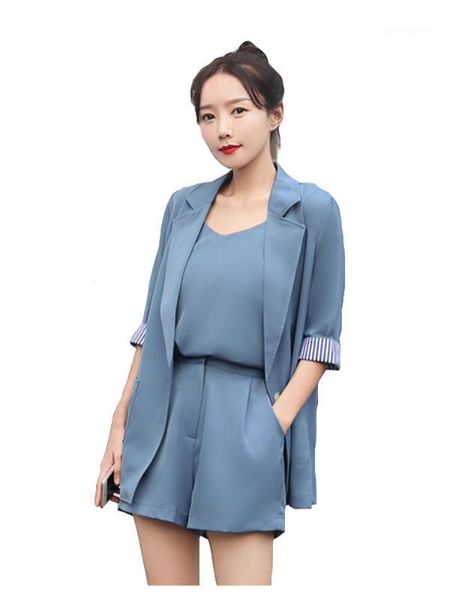 women's two piece pants summer suit women's shorts spring elegant female blazers jacket and 2 pieces set sets1, White
women's two piece pants summer suit women's shorts spring elegant female blazers jacket and 2 pieces set sets1, White