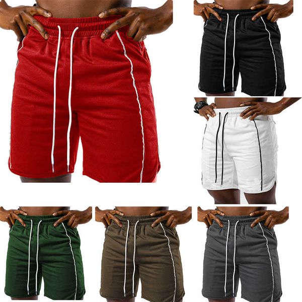 2020 summer men running solid polyester fitness workout training quick dry sports men's jogging gym shorts, White;black
2020 summer men running solid polyester fitness workout training quick dry sports men's jogging gym shorts, White;black
