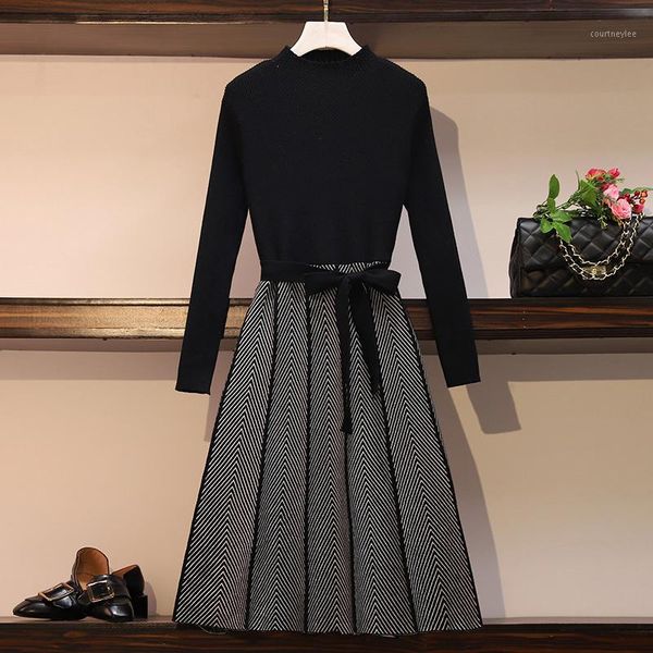 women's 2020 autumn and winter casual long-sleeved knitted cotton belt dress boho style party dress vestidos de fiesta -4xl1, Black;gray
women's 2020 autumn and winter casual long-sleeved knitted cotton belt dress boho style party dress vestidos de fiesta -4xl1, Black;gray