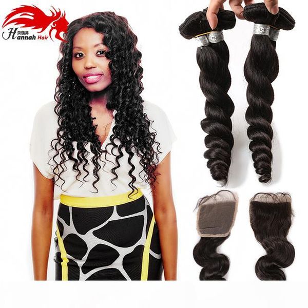 2017new arrival brazilian virgin hair loose wave 3pcs with 4x4 lace closure tissage bresilienne loose curly virgin hair, Black
2017new arrival brazilian virgin hair loose wave 3pcs with 4x4 lace closure tissage bresilienne loose curly virgin hair, Black