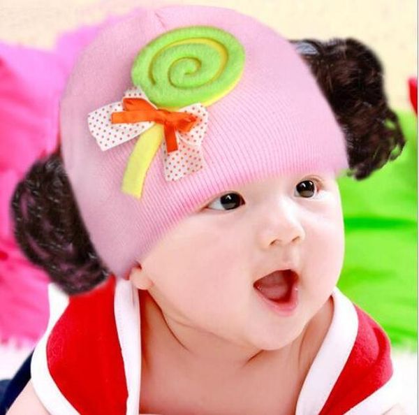 1 piece winter new hat fashion cute wig flower hair children baby kids cap floral warm knitted h jllbad, Yellow
1 piece winter new hat fashion cute wig flower hair children baby kids cap floral warm knitted h jllbad, Yellow