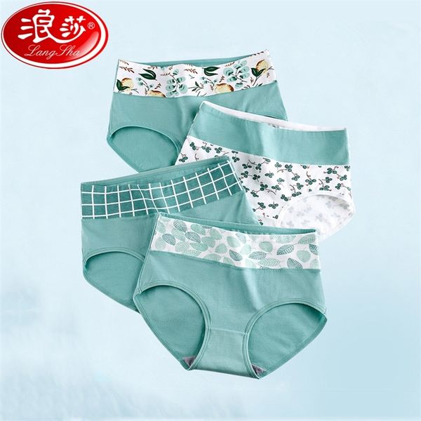 langsha 4pcs/lot high waist panties women's cotton underwear cute print seamless briefs soft breathable girls slimming panty xxl 201112, Black;pink
langsha 4pcs/lot high waist panties women's cotton underwear cute print seamless briefs soft breathable girls slimming panty xxl 201112, Black;pink