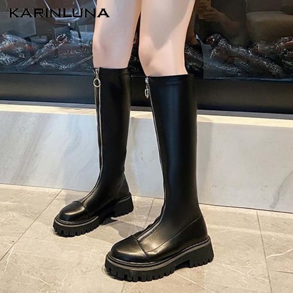 wholesale stylish shoes round toe square thick heels solid zip up ankle boots solid big size 40, Black
wholesale stylish shoes round toe square thick heels solid zip up ankle boots solid big size 40, Black