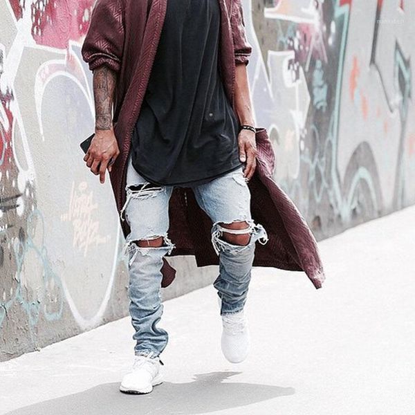 fashion 2020 spring autumn casual distressed destroy wash knee ripped hole black blue hip hop beggar street singer jeans men1
fashion 2020 spring autumn casual distressed destroy wash knee ripped hole black blue hip hop beggar street singer jeans men1