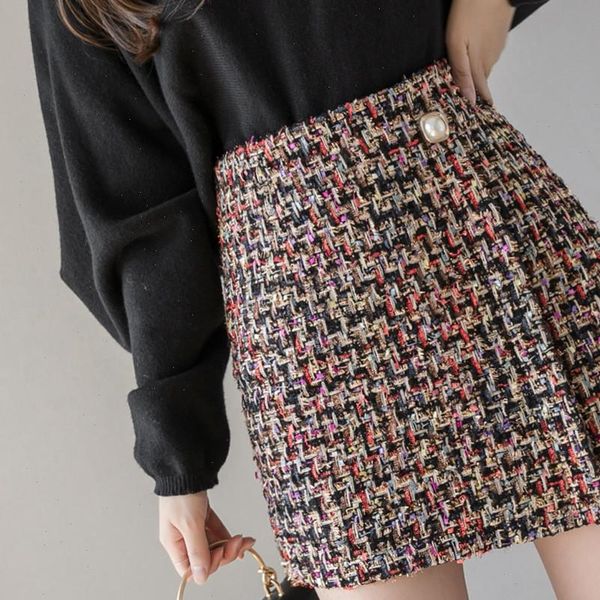 tweed skirt for women 2020 new autumn spring korean chic asymmetry high waist skirt drop shipping, Black
tweed skirt for women 2020 new autumn spring korean chic asymmetry high waist skirt drop shipping, Black