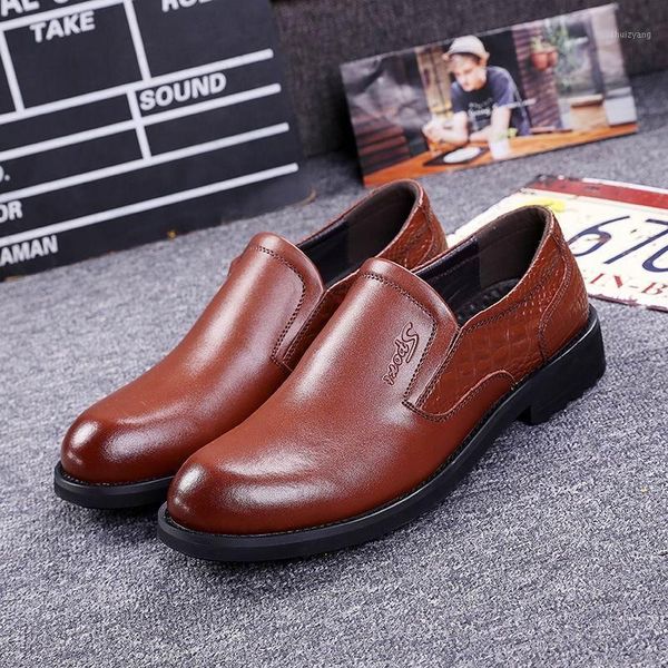 men's shoes spring new brown dress shoes fashion slip on round toe casual oxford pu leather man black office1
men's shoes spring new brown dress shoes fashion slip on round toe casual oxford pu leather man black office1