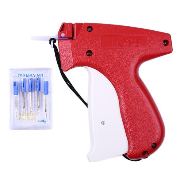 New Clothes Price Label Tagging Gun Kit 1000 Barbs + 5 Needles For Standard Clothing Tagging Applications Tag Gun 2 Colors