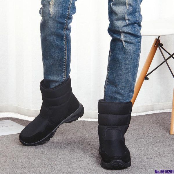 men boots 2020 new snow boot winter shoe big size black solid colour upper thick warm fur insole md strong outsole ing
men boots 2020 new snow boot winter shoe big size black solid colour upper thick warm fur insole md strong outsole ing
