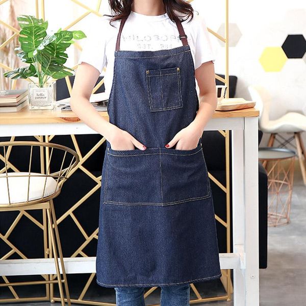 home cleaning supplies black/blue apron oil-proof coffee shop kitchen denim apron with pockets for kitchen cooking baking
home cleaning supplies black/blue apron oil-proof coffee shop kitchen denim apron with pockets for kitchen cooking baking