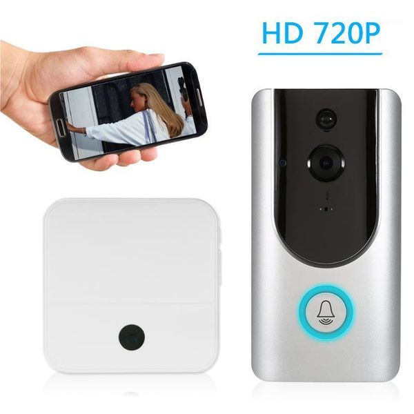 hd 720p wifi smart security doorbell recording night vision mobile cruise remote monitoring+1*wireless doorbell chime1
hd 720p wifi smart security doorbell recording night vision mobile cruise remote monitoring+1*wireless doorbell chime1