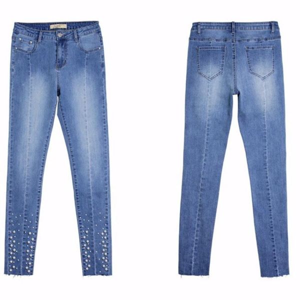 women's jeans women high waist summer pencil skinny female casual slim denim pants ladies elastic stretch fashional jean trousers, Blue
women's jeans women high waist summer pencil skinny female casual slim denim pants ladies elastic stretch fashional jean trousers, Blue