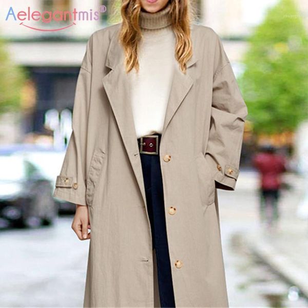 aelegantmis women spring autumn new long light trench coat loose plus size overcoat female korean long sleeve windbreaker coat1, Tan;black
aelegantmis women spring autumn new long light trench coat loose plus size overcoat female korean long sleeve windbreaker coat1, Tan;black