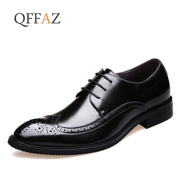qffaz brogue split leather dress shoes for men formal shoes pointed toe oxfords new 2020 wedding business male, Black
qffaz brogue split leather dress shoes for men formal shoes pointed toe oxfords new 2020 wedding business male, Black