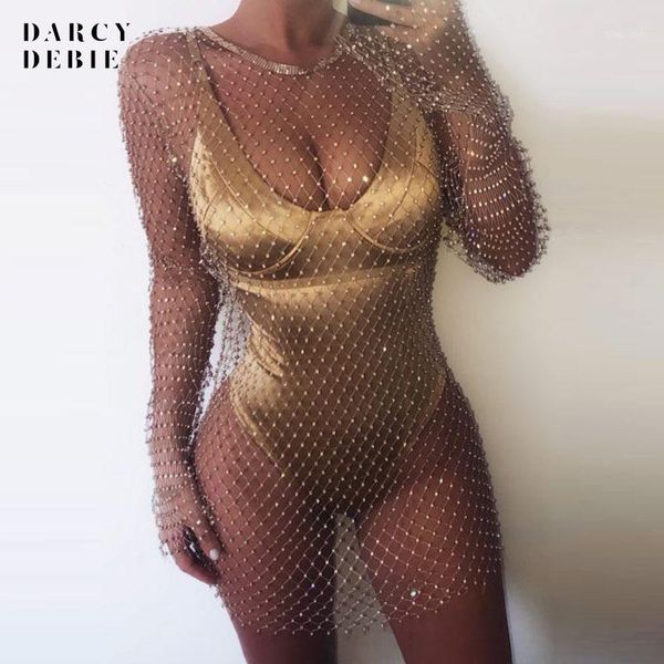 2020 summer crystal diamond rhinestones mini dress women hollow out beach dress fishnet mesh party dresses short vestidos1, Black;gray
2020 summer crystal diamond rhinestones mini dress women hollow out beach dress fishnet mesh party dresses short vestidos1, Black;gray