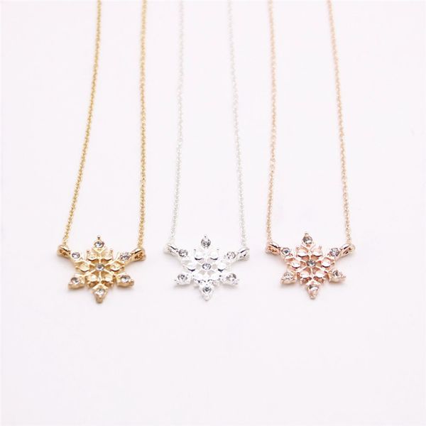 fashion snowflake with rhinestones pendant necklace for girl and women gold white rose three color optional, Silver
fashion snowflake with rhinestones pendant necklace for girl and women gold white rose three color optional, Silver