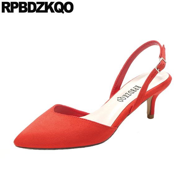 slingback suede shoes women sandals 2019 summer low heel closed toe high heels pointed slip on designer spring pumps stiletto 0928, Black
slingback suede shoes women sandals 2019 summer low heel closed toe high heels pointed slip on designer spring pumps stiletto 0928, Black
