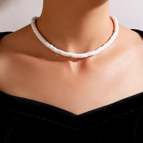 chains bohemian colorful soft film bead choker necklace for women charming clavicle chain ethnic jewelry on the neck party 19153, Silver
chains bohemian colorful soft film bead choker necklace for women charming clavicle chain ethnic jewelry on the neck party 19153, Silver