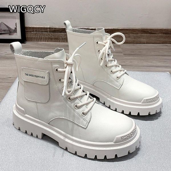 2020 autumn new women' lace-up thick-soled increased martin boots women's motorcycle short boots fashion casual women shoes, Black
2020 autumn new women' lace-up thick-soled increased martin boots women's motorcycle short boots fashion casual women shoes, Black