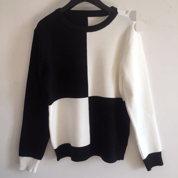 1120 2021 autumn sweater long sleeve crew neck pullover brand same style prom fashion luxury womens clothes yashi, White;black
1120 2021 autumn sweater long sleeve crew neck pullover brand same style prom fashion luxury womens clothes yashi, White;black
