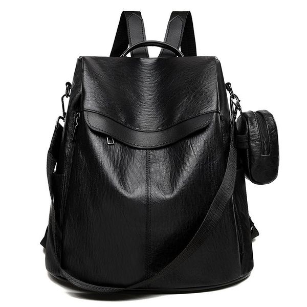 fashion travel women backpack pure rucksack theft female school leather bag for teenager girls book bags mochila feminina bbysto alice_bag
fashion travel women backpack pure rucksack theft female school leather bag for teenager girls book bags mochila feminina bbysto alice_bag