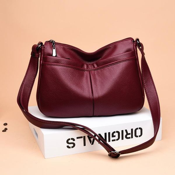 2020 new female bag fashion wild messenger bag mommy soft leather shoulder
2020 new female bag fashion wild messenger bag mommy soft leather shoulder