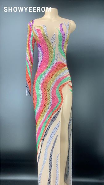 stage wear sparkly silver rhinestone multicolor elastic fabric long dress women birthday play celebrate dancer party show, Black;red
stage wear sparkly silver rhinestone multicolor elastic fabric long dress women birthday play celebrate dancer party show, Black;red