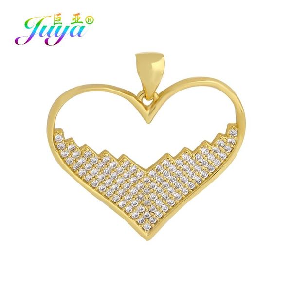 charms juya diy luxury cubic zirconia love heart for handmade pendant bracelets necklace earrings making accessories supplies, Bronze;silver
charms juya diy luxury cubic zirconia love heart for handmade pendant bracelets necklace earrings making accessories supplies, Bronze;silver