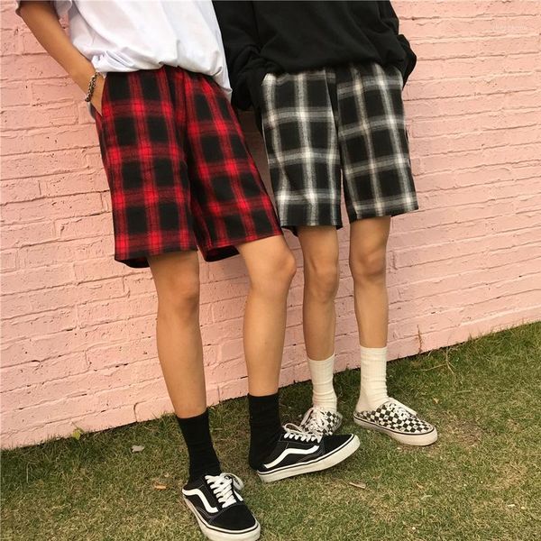 men's shorts 2021 plaid men summer casual loose drawstring hip hop homme beach 1, White;black
men's shorts 2021 plaid men summer casual loose drawstring hip hop homme beach 1, White;black