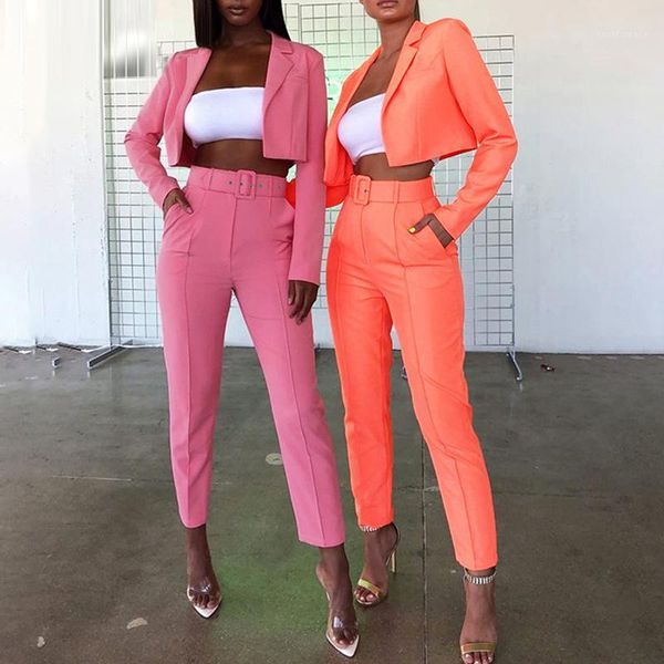 2020 women fashion autumn two piece set pink orange yellow short jacket and pencil pants party blazer suits streetwear1, White;black
2020 women fashion autumn two piece set pink orange yellow short jacket and pencil pants party blazer suits streetwear1, White;black