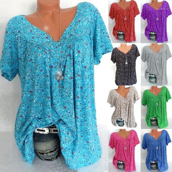 outdoor t-shirts women's loose plus size short sleeves v-neck t-shirt fashion floral print spring summer trend all-match ladies top, Gray;blue
outdoor t-shirts women's loose plus size short sleeves v-neck t-shirt fashion floral print spring summer trend all-match ladies top, Gray;blue