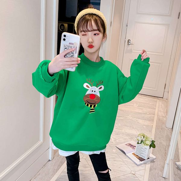 girls' christmas sweater zhongda cotton padded children's 2020 new winter clothing korean fashion warm bottom coat tqwi, Black
girls' christmas sweater zhongda cotton padded children's 2020 new winter clothing korean fashion warm bottom coat tqwi, Black