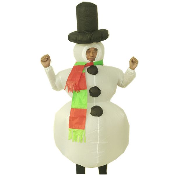 christmas snowman roleplaying stage santa claus inflatable doll costume, Black;gray
christmas snowman roleplaying stage santa claus inflatable doll costume, Black;gray