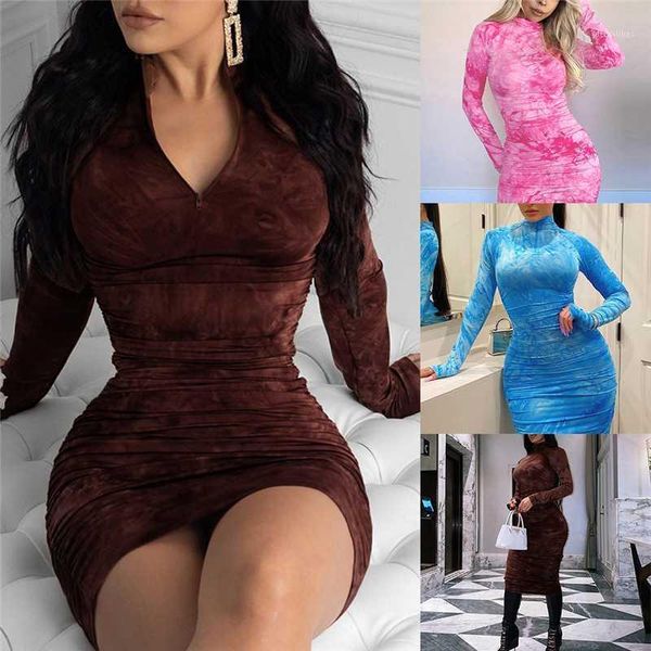 casual dresses tie dye print fashion women midi dress long sleeve 2021 bodycon party skinny ruched clubwear slim basic dress1, Black;gray
casual dresses tie dye print fashion women midi dress long sleeve 2021 bodycon party skinny ruched clubwear slim basic dress1, Black;gray