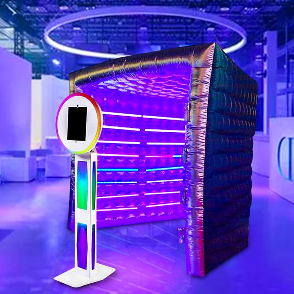 vogue inflatable p booth tent with tube led rgb lights set and air fan for event advertising
vogue inflatable p booth tent with tube led rgb lights set and air fan for event advertising