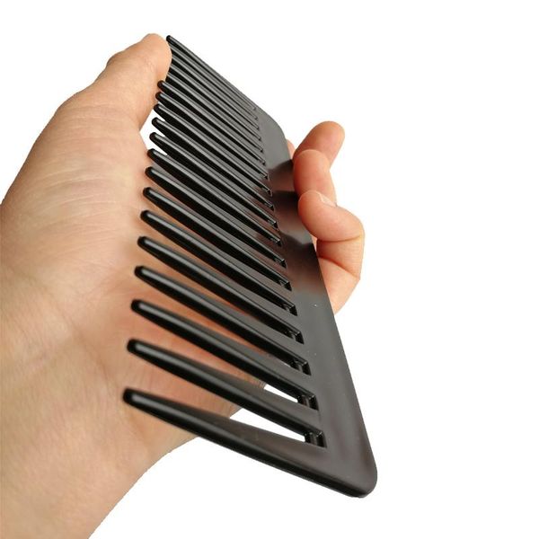 big wide tooth magic comb black professional hair styling brush salon barber reduce hair loss q sqcwan, Silver
big wide tooth magic comb black professional hair styling brush salon barber reduce hair loss q sqcwan, Silver