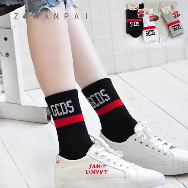 3 pairs of girls sports socks medium-length cotton high-tube socks gcds letter sockings 2020, Black
3 pairs of girls sports socks medium-length cotton high-tube socks gcds letter sockings 2020, Black