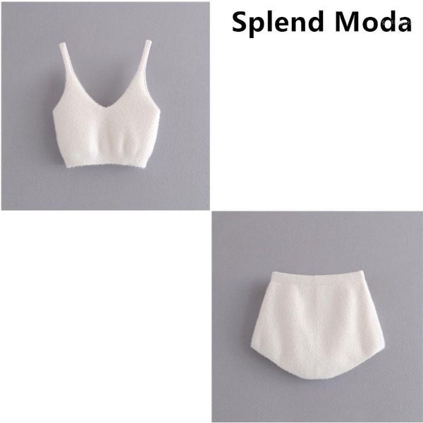 new 2020 fashion fall women soft mohair knit sweaters suit chic sleeveless v-neck knitted crop +knitted mini skirts set1, White;black
new 2020 fashion fall women soft mohair knit sweaters suit chic sleeveless v-neck knitted crop +knitted mini skirts set1, White;black