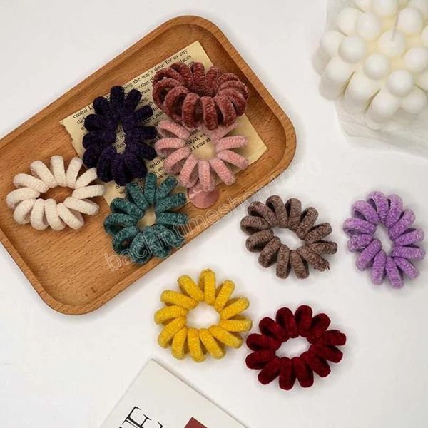 cute telephone line wire hair ring rope seamless head rope ponytail holder elastic rubber band hair accessories, Slivery;white
cute telephone line wire hair ring rope seamless head rope ponytail holder elastic rubber band hair accessories, Slivery;white