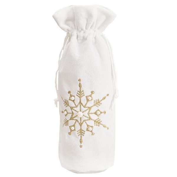 snowflake bead white bottle cover christmas red wine bottle covers bag champagne bottle cover christmas decorations for home jllzeo
snowflake bead white bottle cover christmas red wine bottle covers bag champagne bottle cover christmas decorations for home jllzeo