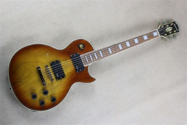 flyoung custom lp electric guitar light map pattern red brown, customizable color, manufacturer direct sales
flyoung custom lp electric guitar light map pattern red brown, customizable color, manufacturer direct sales