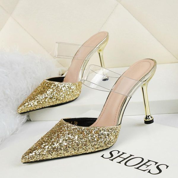 dress shoes glitter heels valentine women pumps mules high elegant for woman heel slippers, Black
dress shoes glitter heels valentine women pumps mules high elegant for woman heel slippers, Black