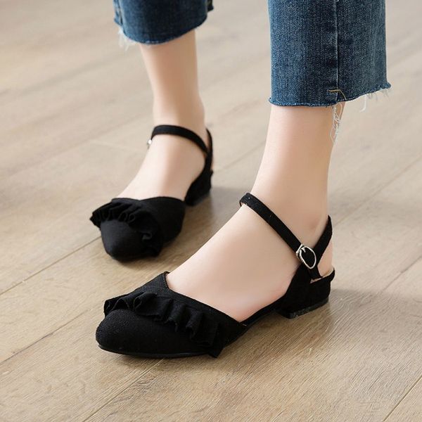 big size 9 11 12 ladies high heels women shoes woman pumps pointed folded buckle single shoe, Black
big size 9 11 12 ladies high heels women shoes woman pumps pointed folded buckle single shoe, Black